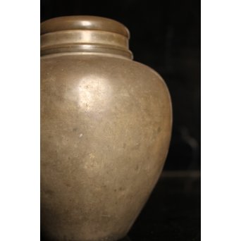 京錫屋造　古錫大茶壷　K324 