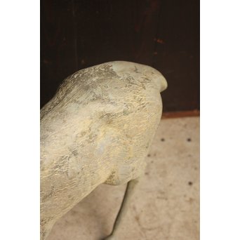 古銅鹿の置物　雄雌つがい　S2780 