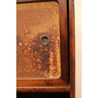 意匠桑の細工茶箪笥　I378 