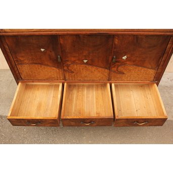 意匠桑の細工茶箪笥　I378 