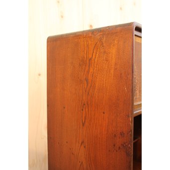 意匠桑の細工茶箪笥　I378 