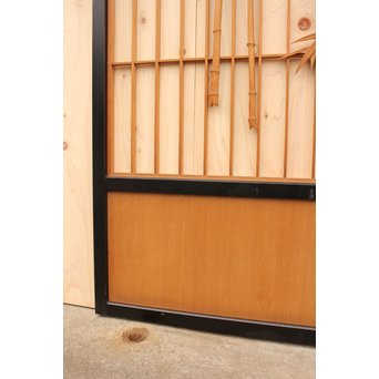 竹雀の障子戸　F165 