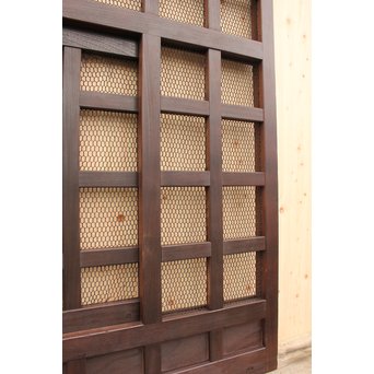 総欅升格子くぐり戸　W488 