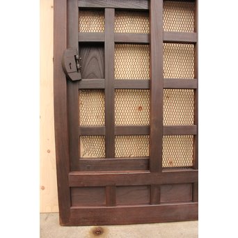 総欅升格子くぐり戸　W488 