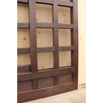 総欅升格子くぐり戸　W488 