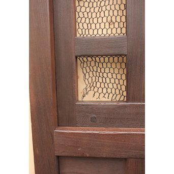 総欅升格子くぐり戸　W488 