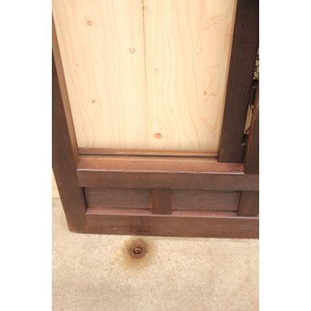 総欅升格子くぐり戸　W488 