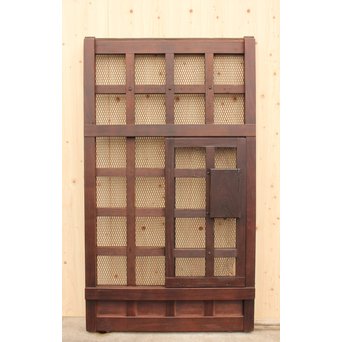 総欅升格子くぐり戸　W488 