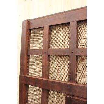 総欅升格子くぐり戸　W488 