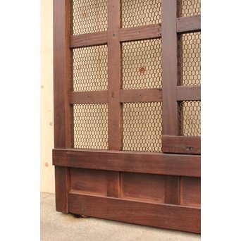 総欅升格子くぐり戸　W488 