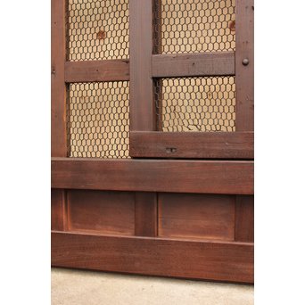 総欅升格子くぐり戸　W488 