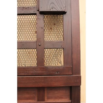 総欅升格子くぐり戸　W488 