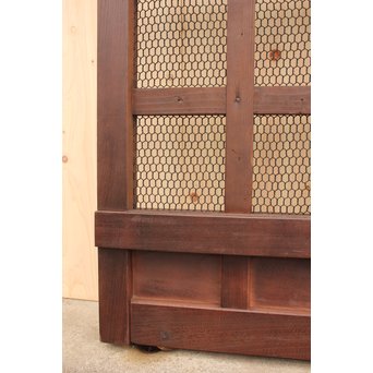 総欅升格子くぐり戸　W488 