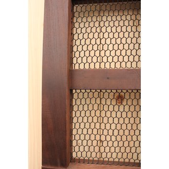 総欅升格子くぐり戸　W488 