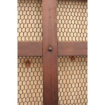 総欅升格子くぐり戸　W488 