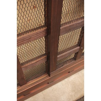 総欅升格子くぐり戸　W488 