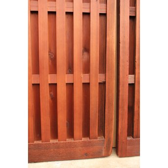 中型太格子桟建具　2枚1組　L814 