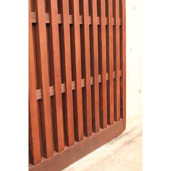 中型太格子桟建具　2枚1組　L814 