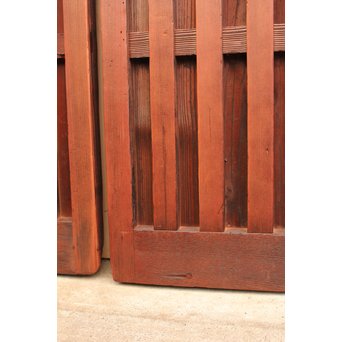 中型太格子桟建具　2枚1組　L814 