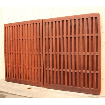 中型太格子桟建具　2枚1組　L814 