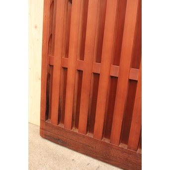 中型太格子桟建具　2枚1組　L814 