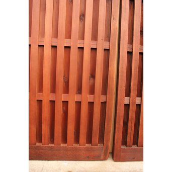 中型太格子桟建具　2枚1組　L814 