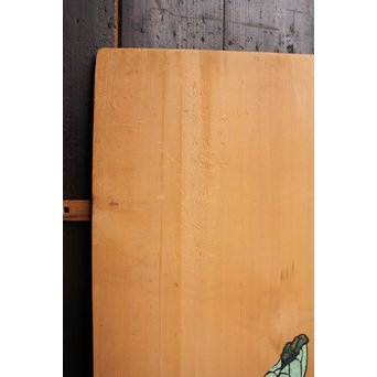 蓮の板絵　S2789 