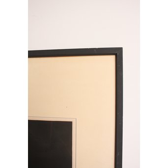 横井巴　銅版画/メゾチント　鉢/bowl　S2792 