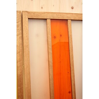 カラフルアクリルとガラスの建具　3枚1組　GD962 