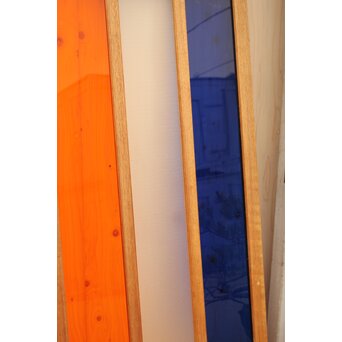 カラフルアクリルとガラスの建具　3枚1組　GD962 