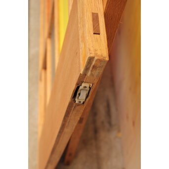 カラフルアクリルとガラスの建具　3枚1組　GD962 