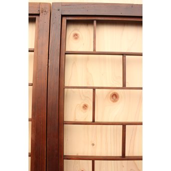 あみだ風障子戸　2枚1組　F167 