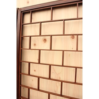 あみだ風障子戸　2枚1組　F167 