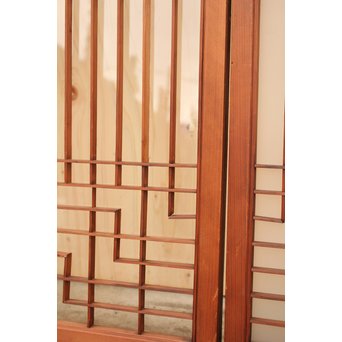 市松硝子書院　4枚1組　R1906 