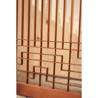 市松硝子書院　4枚1組　R1906 