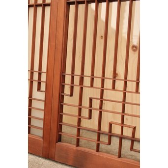 市松硝子書院　4枚1組　R1906 