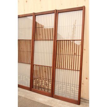 市松硝子書院　4枚1組　R1906 