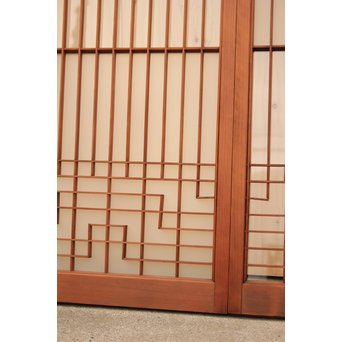 市松硝子書院　4枚1組　R1906 