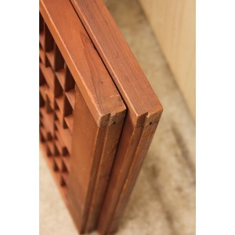 市松硝子書院　4枚1組　R1906 