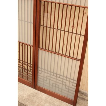 市松硝子書院　4枚1組　R1906 