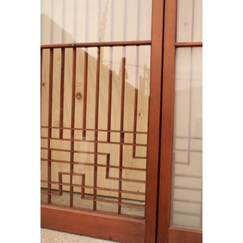 市松硝子書院　4枚1組　R1906 