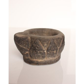 李朝石臼/薬研　J2371