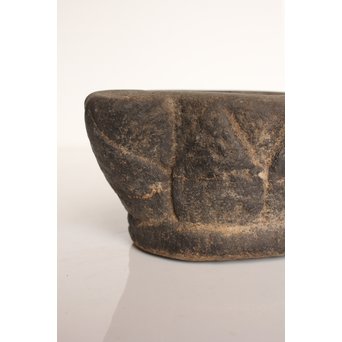 李朝石臼/薬研　J2371 