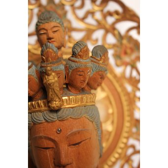 松久宗琳　仏教美術十一面観音立像　S2801 