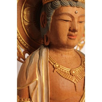 松久宗琳　仏教美術十一面観音立像　S2801 