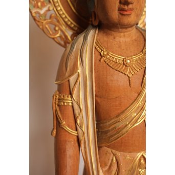 松久宗琳　仏教美術十一面観音立像　S2801 