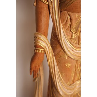 松久宗琳　仏教美術十一面観音立像　S2801 