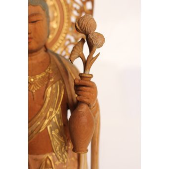 松久宗琳　仏教美術十一面観音立像　S2801 