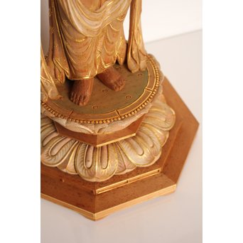 松久宗琳　仏教美術十一面観音立像　S2801 