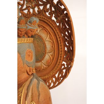 松久宗琳　仏教美術十一面観音立像　S2801 